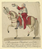 Maximilian Franz von Österreich, aus: Vollständiges Diarium der ... Wahl und Kaiserlichen Krönung Ihro ... Kaiserl. Majestät Leopold des ... Johann Christian Jaeger, 1791
