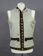 Herrenweste, mittellang,