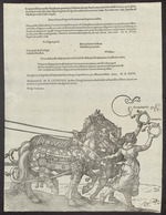 Gespann des Triumphwagens mit Experientia und Solertia