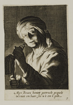 Die alte Bäuerin mit dem Geldbeutel