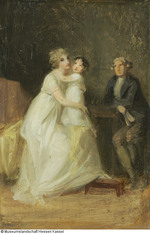 Familienbildnis, Skizze