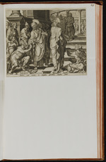 Petrus heilt den Lahmen an der Schönen Pforte des Tempels