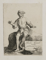 Titelblatt: Sitzender Bauer