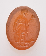 Ceres oder Spes mit Hund