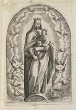 Maria mit Kind auf der Mondsichel