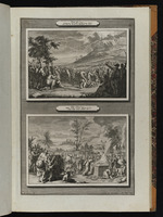 Ex 19,17-21: Der Herr erscheint auf dem Berg Sinai. Ex 24, 4-9: Mose baut eine Altar und zwölf Steinmale nach den zwölf Stämmen Israels