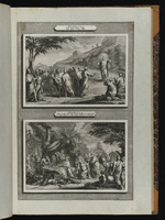 Ex 34,29-32: Gott gibt Mose neue Gesetzestafeln. Ex 35,21-29: Die Israeliten bringen freiwillige Gaben zu Mose für die Stiftshütte