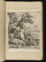 Der Hl. Hieronymus lesend in der Wüste