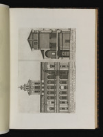 Loggien der Innenhoffassade und Schnitt des Quirinalspalastes