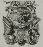 Devise mit einem Blitzeinschlag in einen Baum "Für die Werte" zum Element Feuer