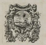 Devise mit Sonnenblume "Für die Frömmigkeit" zu dem Element Erde