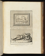 Relief des Triumphzugs des Mark Aurel und Statue des Hypno