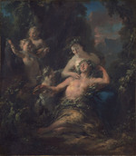 Bacchus mit Gefolge als Allegorie des Herbstes (Gegenstück zu GK 1160)