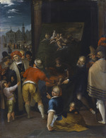 Apelles und der Schuster