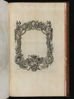 Rahmen mit Musikinstrumenten und Fruchtkorb